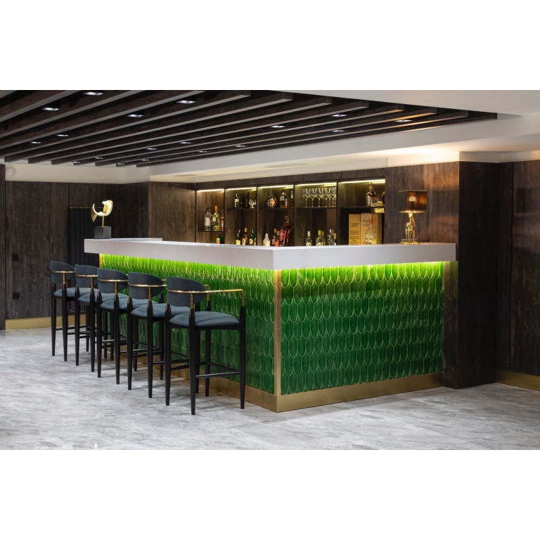 PLURIFY - 3X8 FEATHER, GREEN, GLOSSY